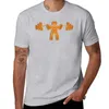 Men's Polos Gingerbread Man Workout au gymnase T-shirt graphique T-shirts vêtements drôles pour hommes