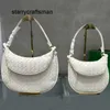 Italia Hangbag Botteg Venet Gemelli Borsa hobo Vera pelle Sotto le ascelle Spalla Luna Borse intrecciate Borse a mano firmate Shopping Totes Moda