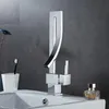 Other Faucets Showers Accs BAKALA Elegant Brass Bathroom Square Basin Faucet Luxury Sink Mixer Tap Deck Mounted And Cold FA 12504 231205