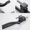Other Faucets Showers Accs BAKALA Elegant Brass Bathroom Square Basin Faucet Luxury Sink Mixer Tap Deck Mounted And Cold FA 12504 231205