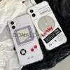 Cell Phone Cases INS Retro Fashion CD Mirror Phone Case For iphone 14 13 12 11 Pro XS Max X XR Creative Letter Four Corners Anti-drop Soft Cover J231206