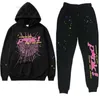 Men Hoodie Spider Designer Tracksuit Pink Mens Clothes Sp5der 55555 Cotton Comfortable Womens Clothing 67D5