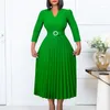 Casual Dresses Big Size Dress For Women Autumn Lady Female African 3x