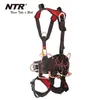 Climbing Harnesses Full Body Mountaineering Safety Belt Professional Rock Climbing Harness Aerial Work Protection Survival Equipment 231205