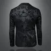 Herrenanzüge Blazer 2023 Herbst Herren Blazer mit Knöpfen Anzugjacke Herren Slim Fit Formelle Kleidung Outwear Herren Bräutigam Kostüm Mantel Tops B185 231206