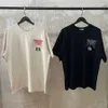 2023 Designer T-shirt Nieuwe Rhude Mannen Vrouwen Vintage Beste Modemerk Losse Casual Tees BZZ9