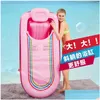 Bathing Tubs Seats Extended And Thickened Adt Steam Bath Folding Inflatable Bathtub Sweat Steamer Drop Delivery Baby Kids Maternity Sh Dhbps