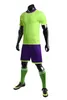 Andra sportvaror Anpassade män Footbalsoccer Jerseys Set Kit Childs Football Uniforms Vuxen Soccer Shirts Kläder Kid Sports Suit YL9205 231206