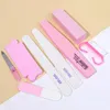 Nagelkonstsatser 8st/Set Professional Files Manicure Set Brush Dålig buffande Grit Accessories Slip File Gel Polish Tools