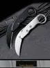 コンパクトで便利なKarambits Outdoor Survival Tactical Claw Knife Open Blade Knifeポータブル戦術ナイフセルフディフェンス