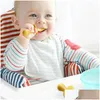 Andere babyvoeding 2022 2-pack voedselveilige lepel en vorkset Training met peuter-baby onafhankelijk Drop Delivery Kinderen Zwangerschap Dh0Tg