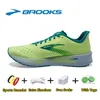 Brooks Cascadia 16 حذاء الجري رجالي Hyperion Tempo Triple أسود أبيض رمادي أصفر برتقالي شبكة أزياء المدربين في الهواء الطلق الرجال أحذية رياضية كاجوال الركض والمشي