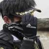 Five Fingers Gloves Japan's RYOBI Professional Fishing Gloves Waterproof Wear-resistant Fabric Dew 3 Fingers Outdoor Sports Gloves high quality Q231206
