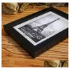 Frames And Mouldings Picture Frame Display Gallery Wall Mounting P O Crafts Case Home Decoraions Black White 4 Sizes For Ch Homefavor Dh6Tu