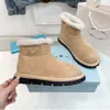 Designer Boots Luxury Boot äkta läder Vinterstövlar Ankelstövlar Kvinna Kort stövel Sneakers Trainers Sandaler Sandaler av märke S524 003