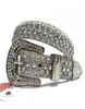 Luxe PU cuir hommes Jean ceinture clouté diamant Wtern Cowgirl Rhintone Digner ceintures célèbre Brand87747853999331