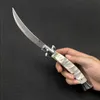 4 Stil Ny Tactical Holiday Knife EDC Mirror Blade Acrylic Handle Outdoor Automatic Camping Presents Tool Machete Män som jagar efter Multi-F UBXQ