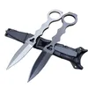 176 Coltello a lama fissa Outdoor D2 Blade Pocket EDC Tool Coltelli dritti portatili di sicurezza per pesca e caccia da campeggio