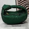 デザイナーBotega v Luxury Bag Authing Tote Teen Jodie Shourdle Bags革品質ファッションWoven94z