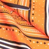 Роскошный шелковый шарф, женский осенне-зимний шарф, оранжевый боевой конь, квадратный шарф с цепочкой и принтом, брендовый шелковый шарф 90*90 см