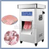 Commercial Electric Meat Slicer Cutter Stainless steel Automatic Fresh Meat Cutting Grinder Machine Minced Meat Mincer