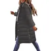 Womens Down Parkas Mens Vests Long Jacket Vest With Hood Winter Warm Sleeveless Quilted Lightweight 231206