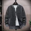 Men's Sweaters Sweater Knitted Cardigan 2023 Autumn Winter Thick Warm Fleece Zipper Jacket Knitwear Coat Korean Men Clothing 231205