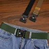 Ceintures Ceinture pour hommes armée chasse en plein air multi-fonction ceinture tactique Combat survie Marine Corps toile pour ceinture en nylon femmes ceinture de Sport R231206