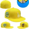 Herr baseball dodgers monterade storlek hattar la snapback hattar världsserie vit hip hop sox sport kepsar chapeau grå söm hjärta "serie" "love hustle blommor för kvinnor a17