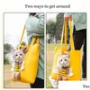 Cat Carriers Crates Houses Dog For Carrier Puppy Outcrop Dogs Pet Small Breathable Bag Animal Outdoor Travel Modeling Drop Delivery Ho Dhalp