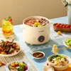 SOUP STOCK POTS 2L Electric Rice Cooker Cooker Pot Mini Multicooker Lunch Box Rice Cookers Pot Non-Stick Electric Sunay Food Steamer 220V 231205