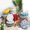 Cushion/Decorative Boho Round Floor Seat Cushions Futon Chair Pad Tatami Floor Cushion for Living Room Balcony Outdoor