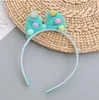 Mädchen Pompons Spitze Schleife Stirnbänder Kawaii Haarband für Kinder Haarschmuck