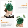 Bandanas Headgear Butterfly Cocktail Hat Woman Retro Women Polyester Mesh Tea Party Hats