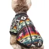 Vêtements de chien hiver chaud polaire vêtements pour animaux de compagnie beau motif clair sweat-shirt petits chiens moyens t-shirt veste costume 231205