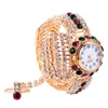 Relojes de pulsera Reloj de anillo para mujer Pulsera de cuarzo digital para niñas Relojes para mujer Aleación de moda Casual Mujer