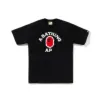 New A Bathing A Ape T Shirt Red Camo College Tee personality