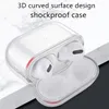 För AirPods Max Pro 2 3 Case 2nd Generation Airpod 3 PRO PRO Hörlurtillbehör Solid TPU Silikon Skydd Earphone Cover Wireless Charging Shock Propert Case