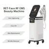 고품질 PE 지방 감소 근육 자극기 안면 슬리밍 RF EMS FACE LIFT를위한 노화 방지 기계
