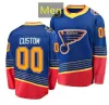 Men Custom St. Louis''blues''hockey Jerseys 25 Kyrou 89 Pavel Buchnevich 18 Robert Thomas 10 Brayden Schenn 72 Justin Faulk 20 Brandon Saad