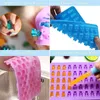 Silicone Candy Molds 50-Cavity Gummy Bear Candy Chocolate Mold for Gummy Ice Cube Tray Jelly Chocolate Candy