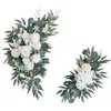 Decorative Flowers Wedding Arch Artificial Flower Swag Reception Arrangement For Drapes Parties Front Door Ceremony Table