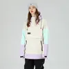 Andere Sportartikel Skianzüge -35 Grad Damen Skijacke Snowboardjacke Winter Winddicht Wasserdicht Schneebekleidung Thermo-Skijacke 231205