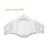 Antique Automatic Iced Out VVS Clarity Moissanite Diamond Studded Unisex Wrist Watch for Men and Womenの工場直接価格