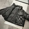 Women's Leather Natural Lambskin Long Sleeves Jacket For Women Sheepskin Filled Down Coat H1202