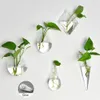 Vases 2pcs / Set Pot de fleur suspendu Vase à boule de verre Terrarium Mur Fish Tank Aquarium Conteneur Homw Decor278J