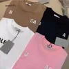 Storlek Balencaigalies Balencigalies Summer Mens Designer T Shirt Casual Printed Letters Shorta ärmar Ny S-4XL Fashion Luxury Men Hip Hop Clothes Asian D0nn