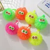 Other Toys Pet Chewing Toy Flashing Protruding Eye Fur Ball Luminous Stress Relief Cat Interactive Vent 231206