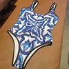 Maillot de bain une pièce imprimé rétro, dos nu, rembourré, séchage rapide, pour femmes, bikini de natation en plein air, été, été