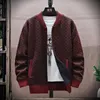 Men's Sweaters Sweater Knitted Cardigan 2023 Autumn Winter Thick Warm Fleece Zipper Jacket Knitwear Coat Korean Men Clothing 231205